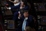 El cruce de Milei con Manes en pleno inicio de sesiones ordinarias