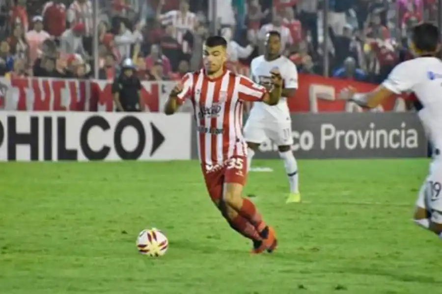 PASADO. Tomás Federico sumó minutos con la camiseta del 