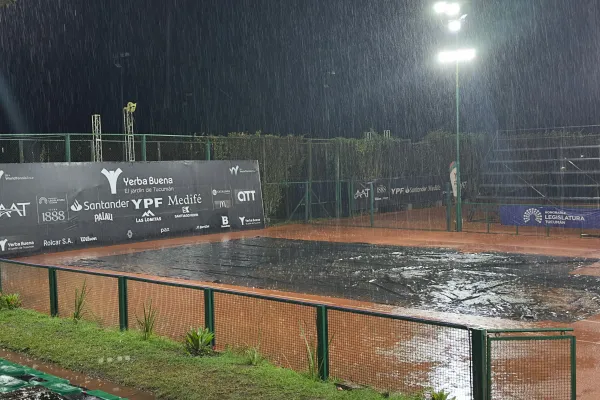 Por la lluvia, el título del ITF M25 de Las Lomitas se definirá mañana