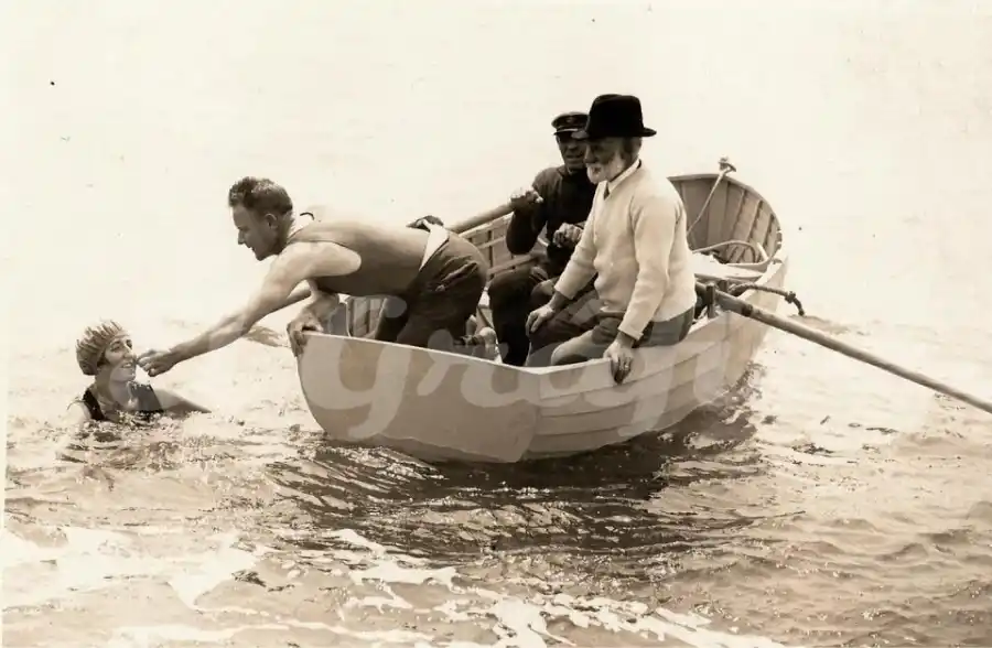 CON ASISTENCIA. Lilian inscribió su nombre al cruzar el Río de la Plata en diciembre de 1923, desde Colonia a Punta Lara.