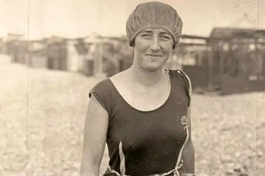 METICULOSA. Lilian Harrison se preparó en gran forma para conseguir la hazaña.