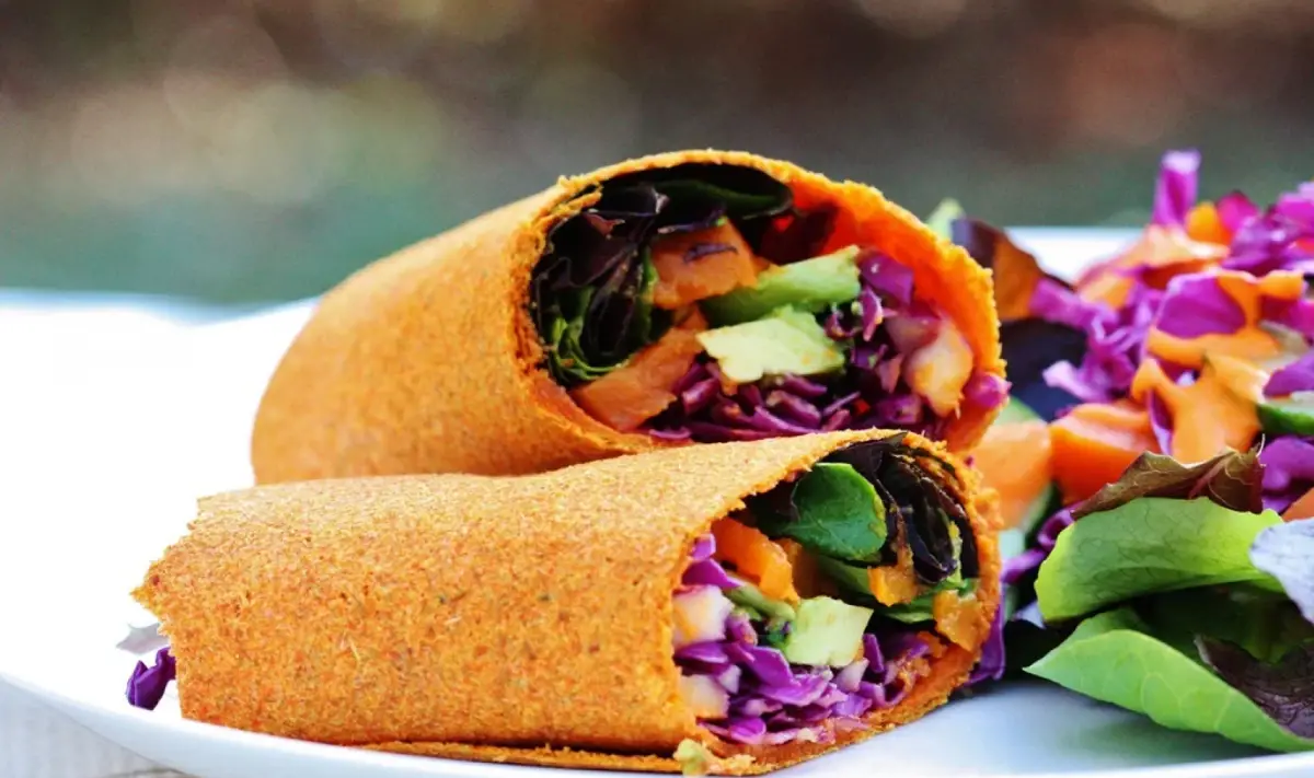 ¿Cómo preparar wraps sin harina?
