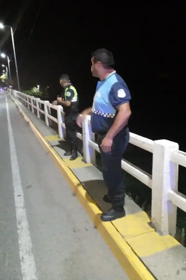 EL PUENTE SOBRE LA RUTA 301. La madre dijo que allí perdió a la niña.