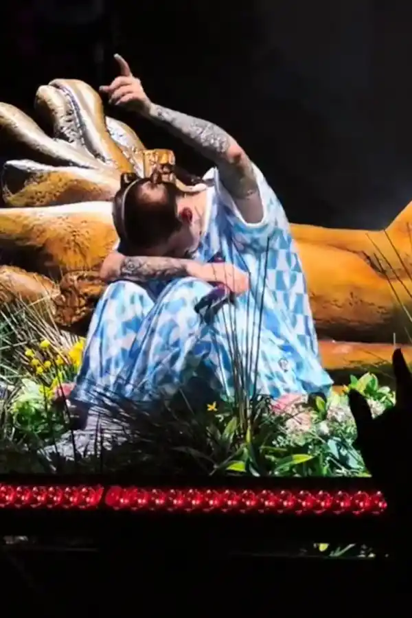 Un fan de la cantante viralizó un video de Young Miko llorando en el escenario.