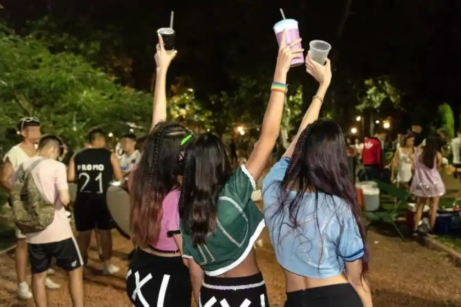 PROBLEMÁTICA. El consumo de alcohol es solo una de las preocupaciones.