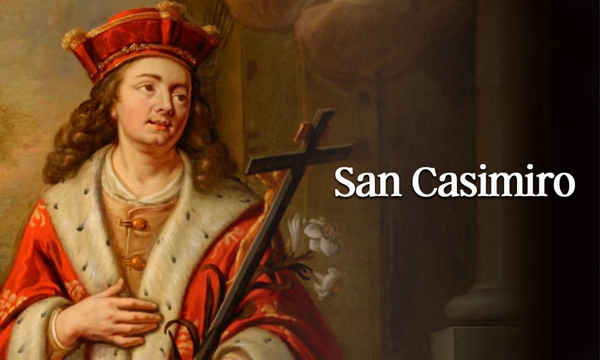 Santoral del 4 de marzo conocé la conmovedora vida de San Casimiro, el