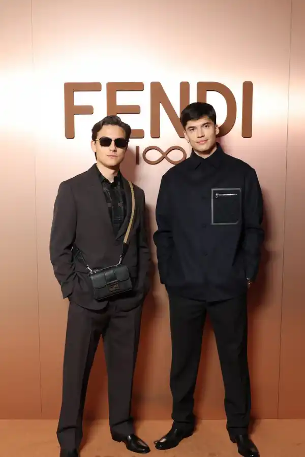 Dybala en un outfit Fendi.