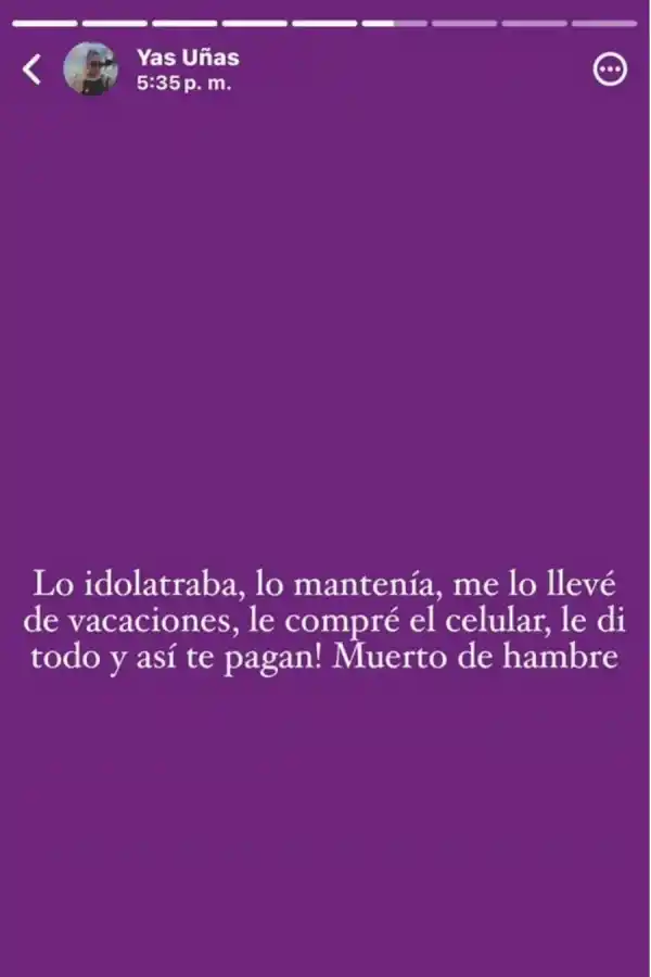 El nuevo novio de Morena Rial le habría sido infiel a su ex con la mediática.