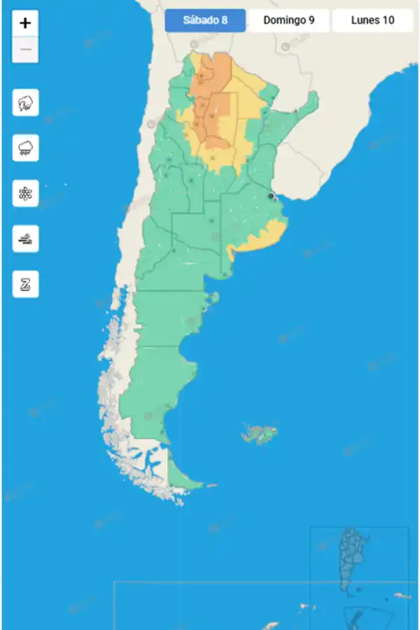 Alerta naranja en el NOA por tormentas severas: cuáles son las zonas afectadas y cómo seguirá el clima