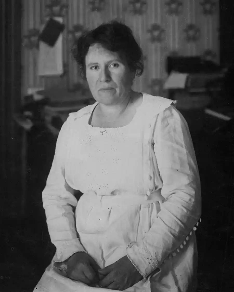 Lanteri convocó y socializó mujeres para discutir sobre sus propios derechos.