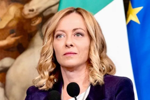 La primera ministra de Italia se solidarizó con las víctimas del temporal en Bahía Blanca