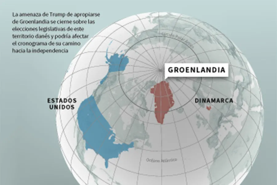 Trump es “imprevisible”, afirmó el primer ministro de Groenlandia