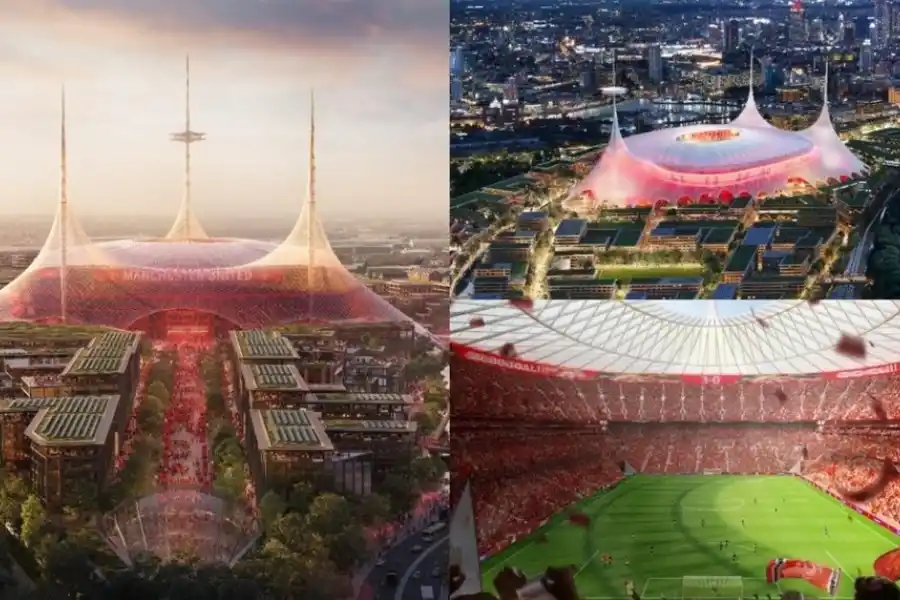 Manchester United se despide del Teatro de los sueños: así será el nuevo Old Trafford