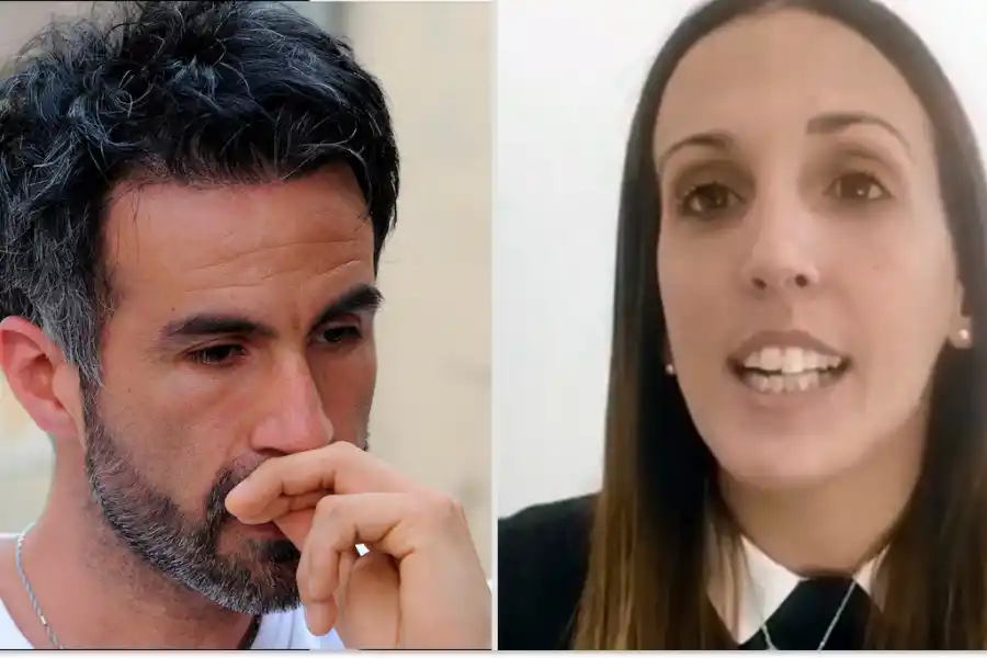 Leopoldo Luque y Agustina Cosachov, dos de los siete imputados que serán juzgados desde este martes.