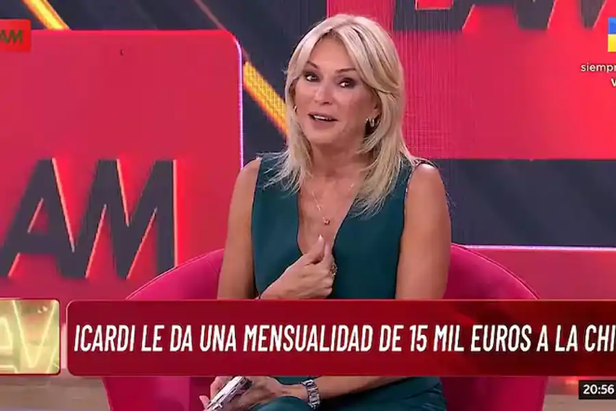 El polemico dato que revelo Yanina Latorre sobre la mensualidad de Mauro Icardi le daría a la China Suarez.