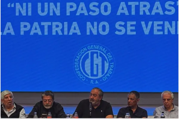 La CGT repudió el enfrentamiento de las fuerzas nacionales en la marcha de los jubilados.