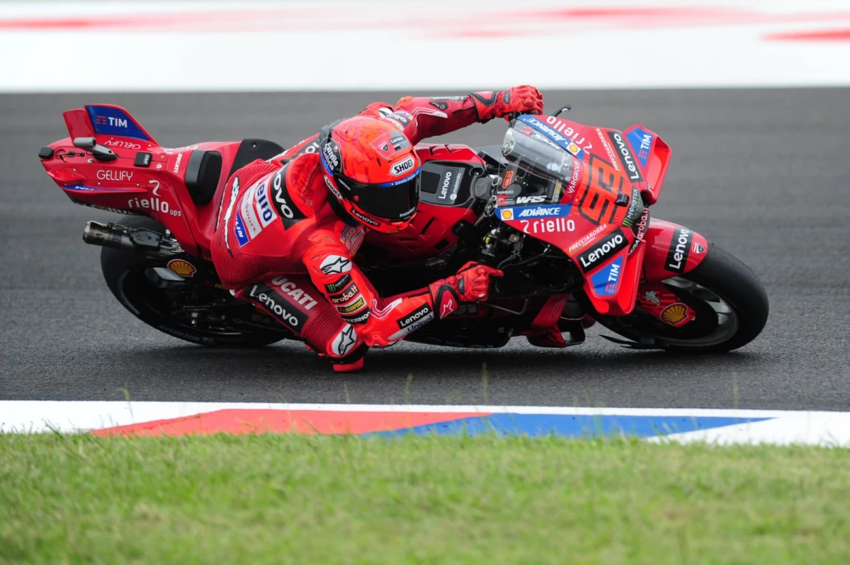 Marc Márquez es el dueño de la pelota en el Gran Premio de las Termas ...