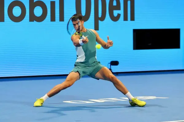 Cerúndolo dejó pasar su oportunidad y Alcaraz esta en semifinales en el Masters 1000 de Indian Wells