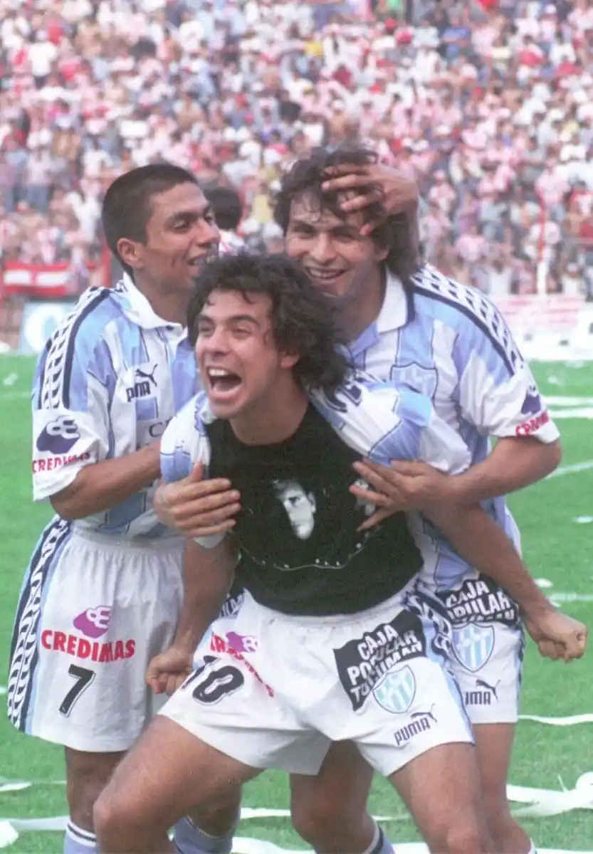 Mauro Amato en un partido de Atlético Tucumán. 