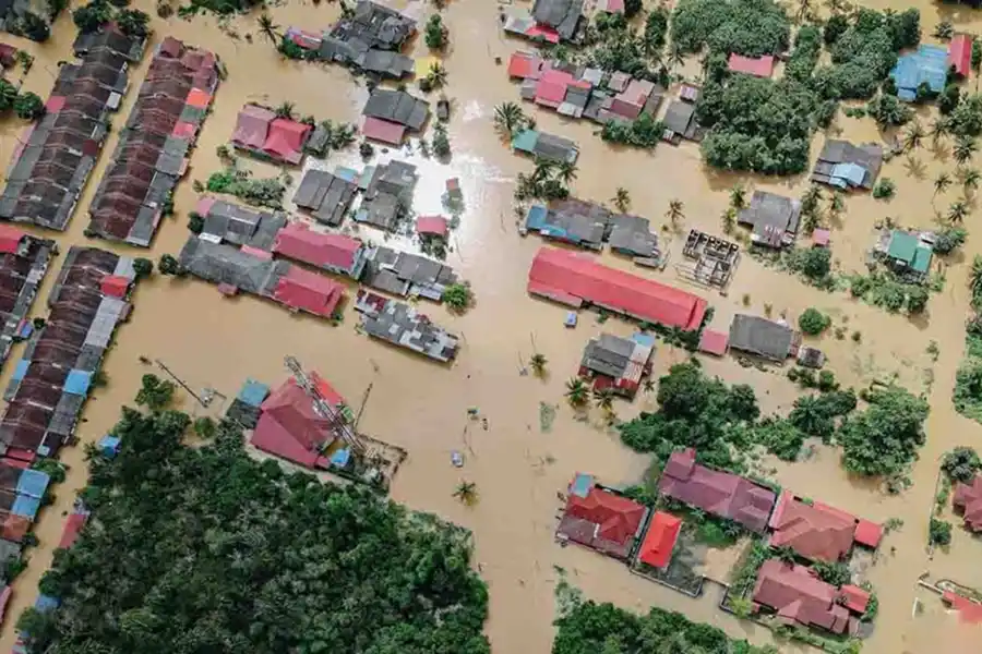 La elevación del mar impacta de lleno contra las regiones más bajas del país.