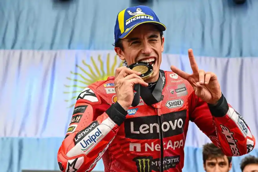 El español Marc Márquez se quedó con la carrera sprint.