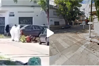 Un motociclista encontró una cabeza ensangrentada dentro de un bolso