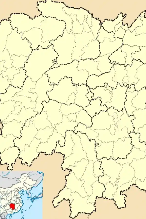 El hallazgo fue  en el condado de Pingjiang, que se muestra aquí (Philg88/Wikimedia Commons )