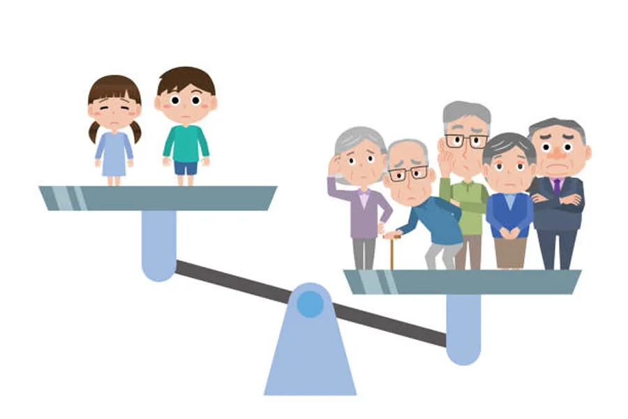 UN PROBLEMA QUE AVANZA. En Argentina, nacen cada vez menos personas, mientras que la esperanza de vida aumenta. / ISTOCK