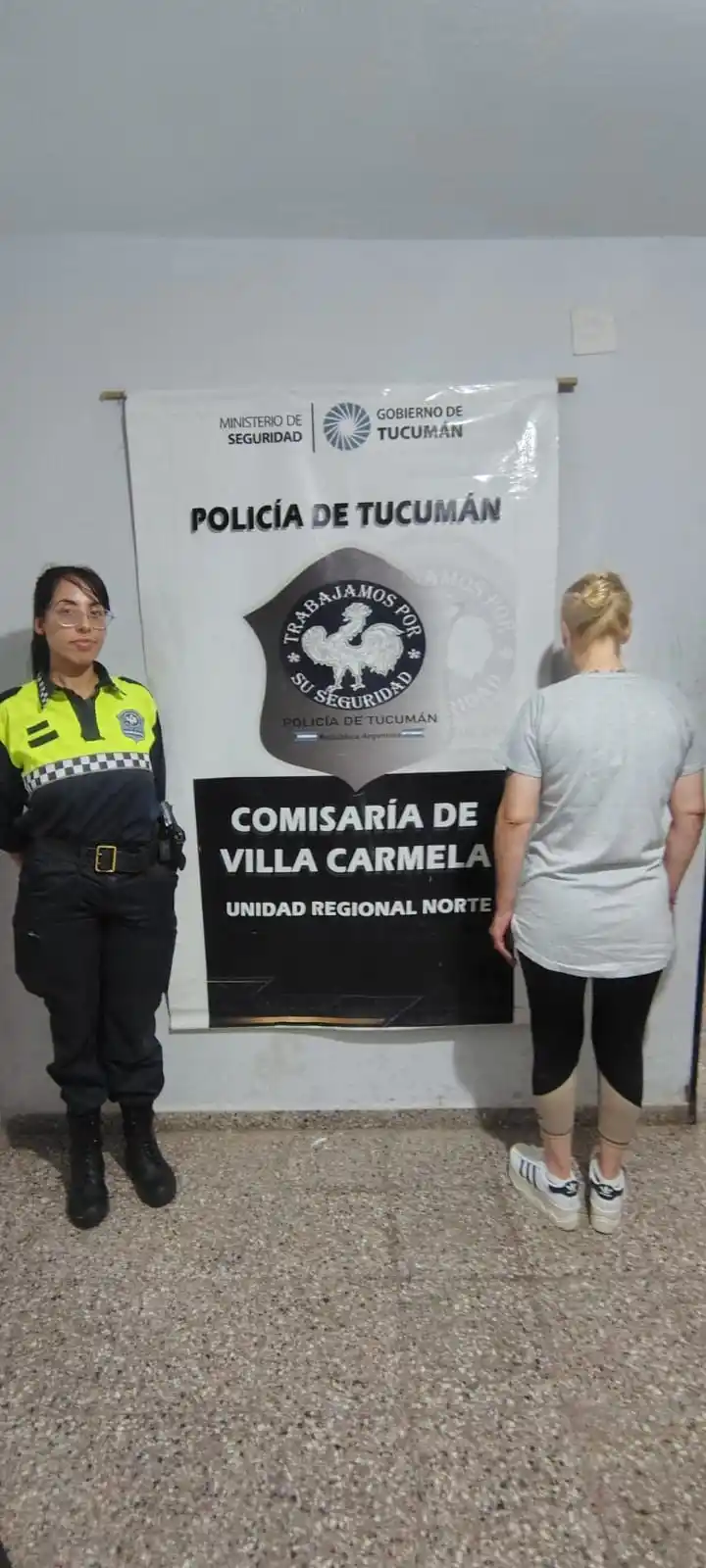 DEMORADA. La mujer de Figueroa.