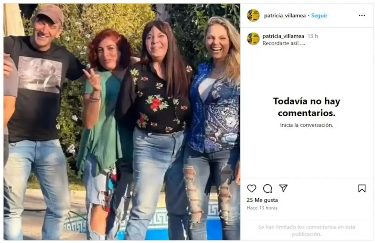 Patricia Villamea despidió a Verónica Zanzul en las redes.