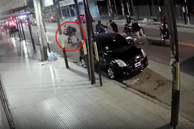 Una policía se defendió a los tiros del asalto de seis ladrones y baleó a uno de ellos