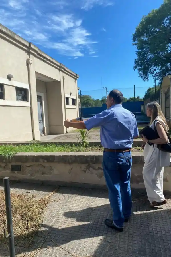 FACULTAD DE EDUACIÓN FÍSICA. El 24 de febrero el tribunal hizo una inspección ocular de la obra 477.