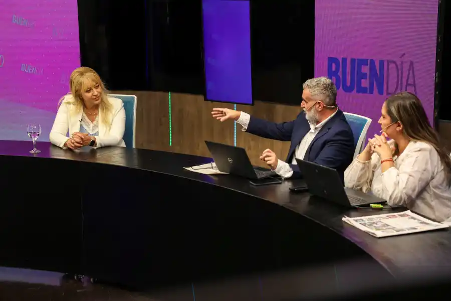 EN LA GACETA. La intendenta estuvo en Buen Día. 