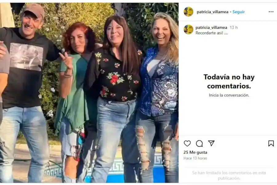 Patricia Villamea despidió a Verónica Zanzul en las redes.