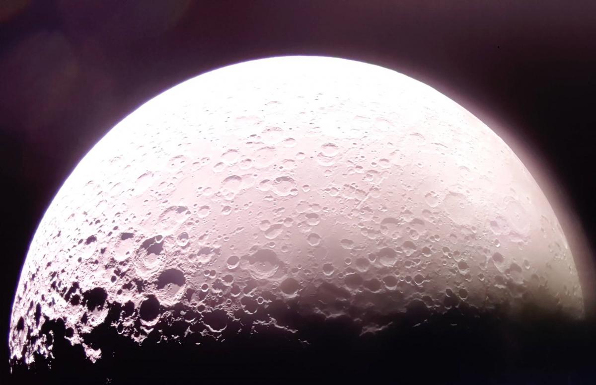 14 DE FEBRERO DE 2025. La cara sur de la Luna. / FIREFLY AEROSPACE