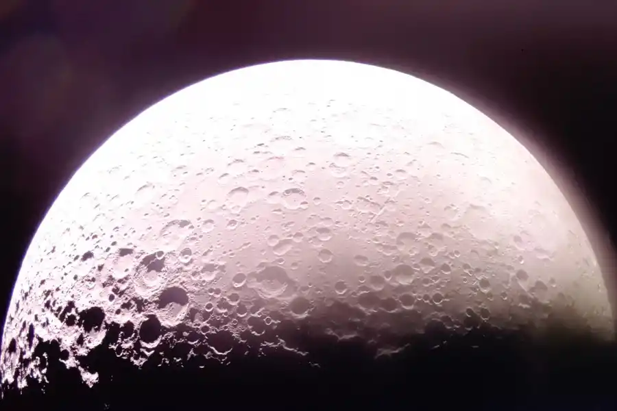 14 DE FEBRERO DE 2025. La cara sur de la Luna. / FIREFLY AEROSPACE