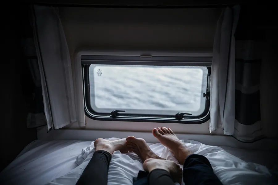 INTIMIDAD. El espacio interior de un motorhome. / UNSPLASH