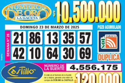 Los Números de Oro de LA GACETA