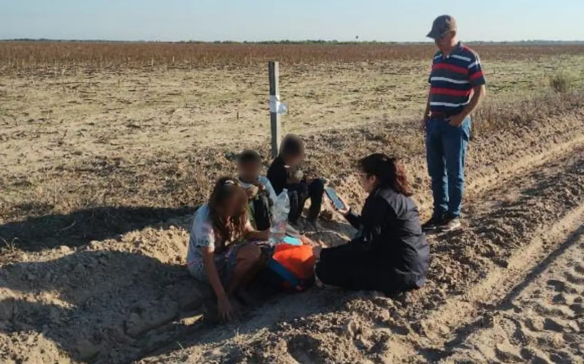 Aparecieron los hermanos que eran buscados en Corrientes. (Foto: Policía de Corrientes)