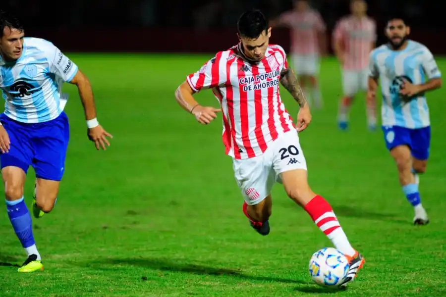 DEBUT. Taboada sumó sus primeros minutos con la camiseta de San Martín en la victoria contra Gimnasia y Tiro.
