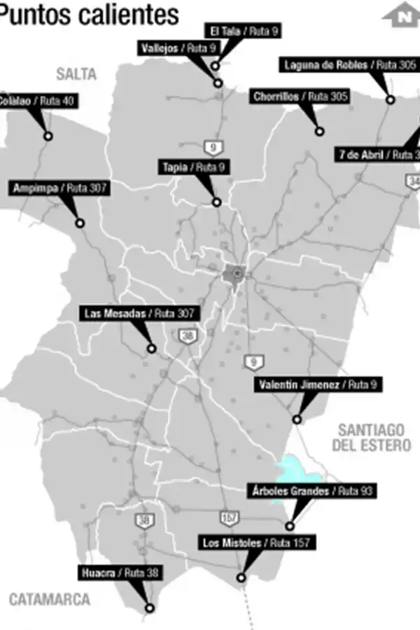 La ruta del contrabando siempre se une con la del narcotráfico