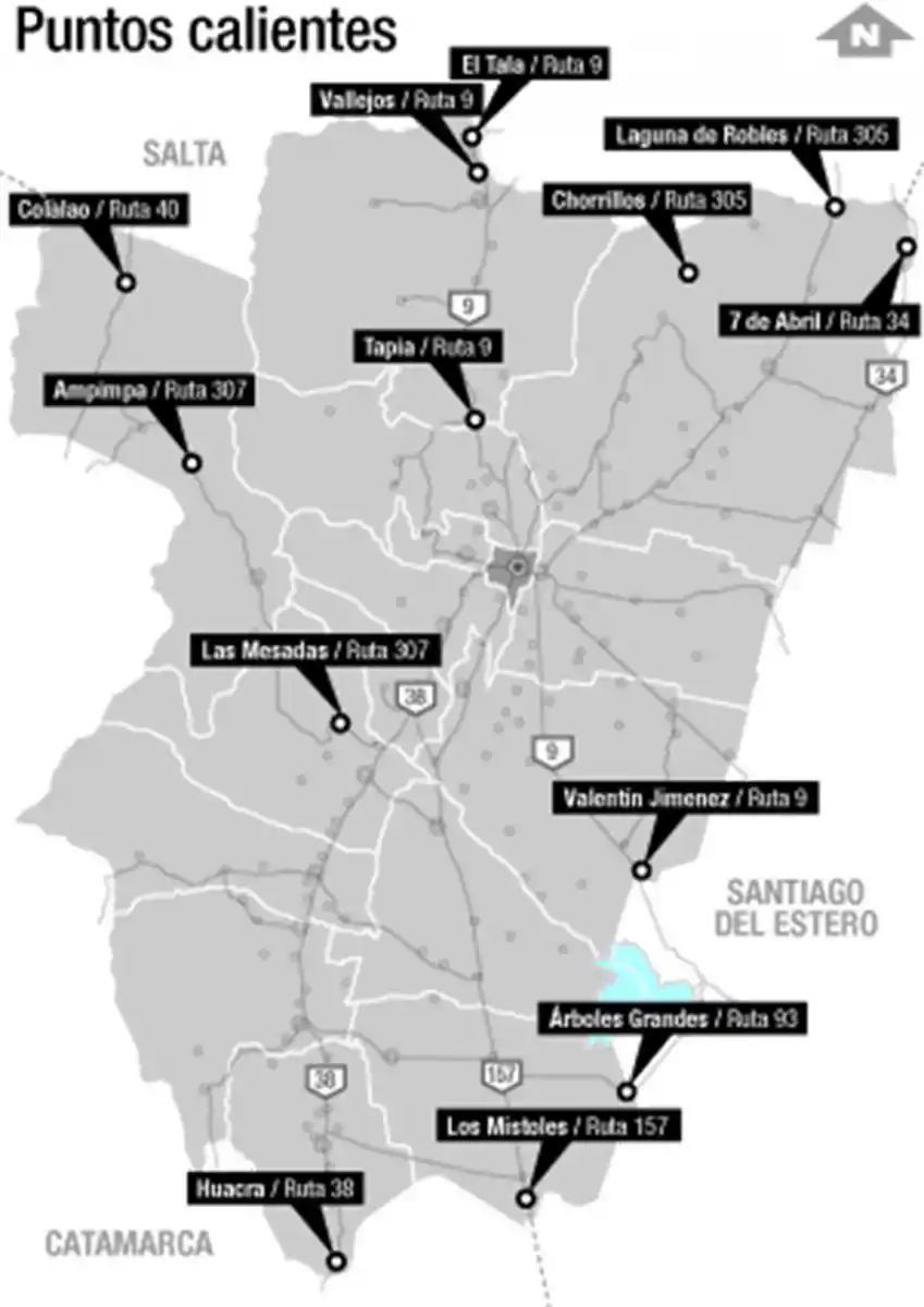 La ruta del contrabando siempre se une con la del narcotráfico