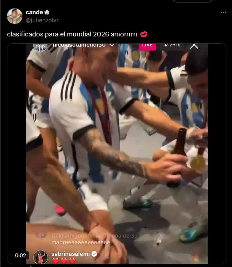Argentina celebró la clasificación al Mundial 2026 con memes en las redes