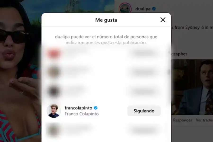 ¿Un nuevo romance? El gesto de Franco Colapinto que lo vinculó con una cantante internacional