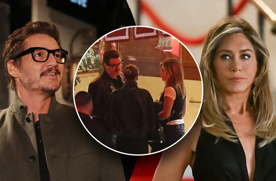 Aniston y Pascal cenaron juntos en un restaurante de Hollywood.