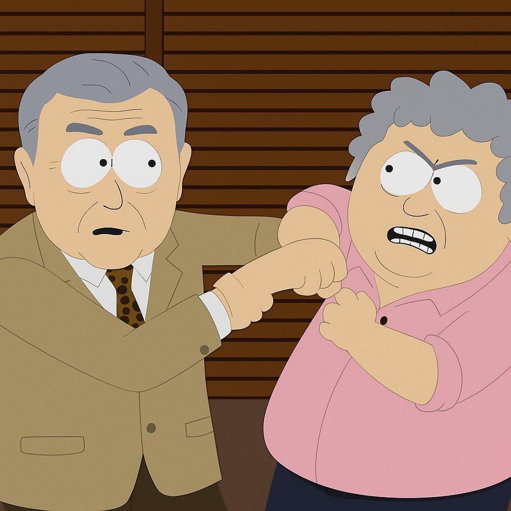 Estilo South Park.