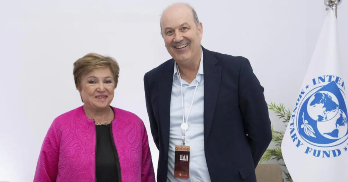 Kristalina Geogieva confirmó a Sturzenegger como parte del consejo de asesores del FMI 