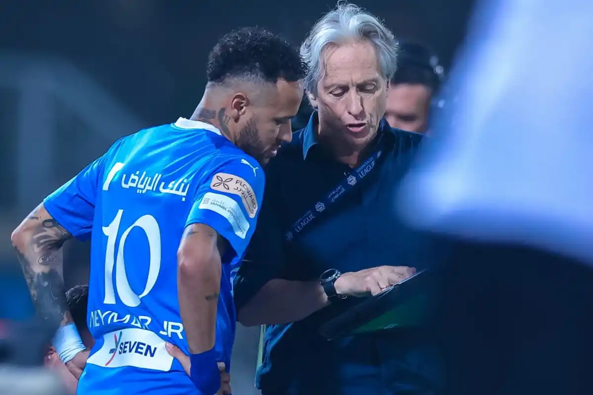 ARREPENTIMIENTO. Jorge Jesús declaró que Neymar fue el mejor jugador que dirigió en su carrera, pero nunca pudieron solucionar sus diferencias.