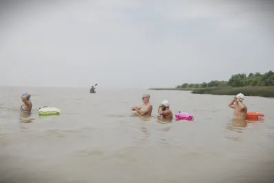 Confirmado: los nadadores tucumanos realizarán el cruce del Río de La Plata el miércoles