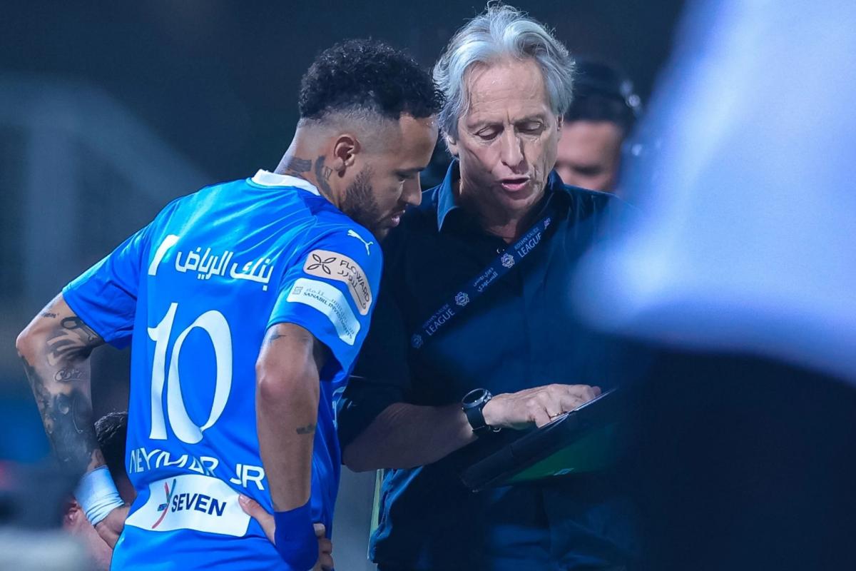 ARREPENTIMIENTO. Jorge Jesús declaró que Neymar fue el mejor jugador que dirigió en su carrera, pero nunca pudieron solucionar sus diferencias.